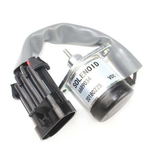 1G577-60011 6689034 12V Shut Off Fuel Solenoid Valve for Bobcat Loader A300 A770