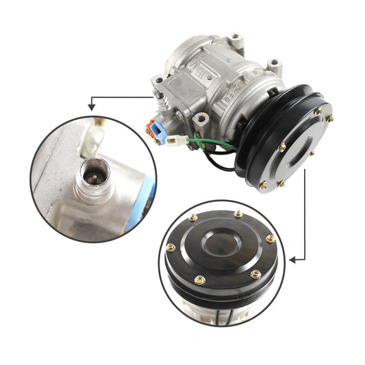 20Y-979-3111 Air Conditioning Compressor for Komatsu PC200-6
