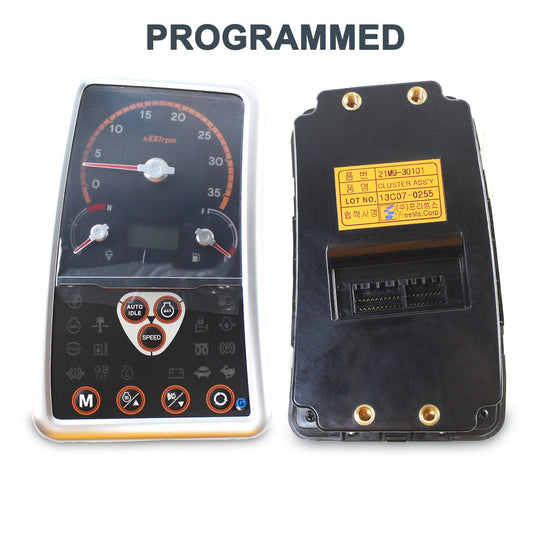 21M9-30101 Monitor Cluster Gauge for Hyundai Excavator R55-9S R60-9 R80CR-9