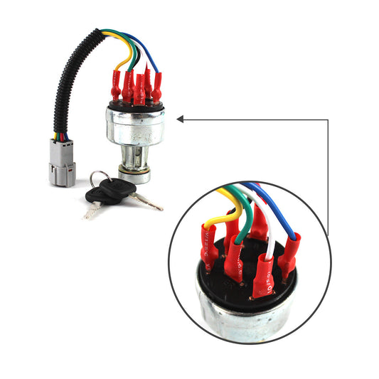21N4-10400 Ignition Switch for Hyundai R150-7 R210-7 R215-7 R220-7