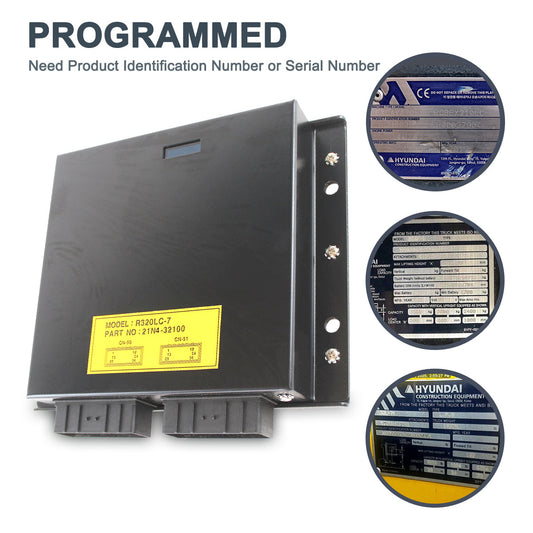 21N4-32100 Hyundai Excavator R140LC-7 CPU Controller