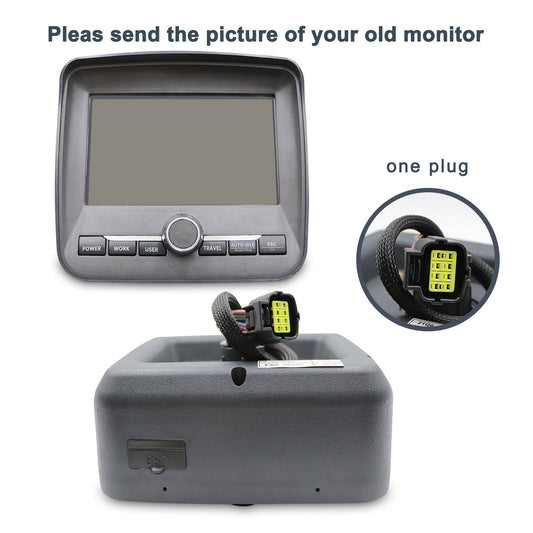 21Q6-30103 Monitor for Hyundai Excavator R210-9 R220-9 R140-9