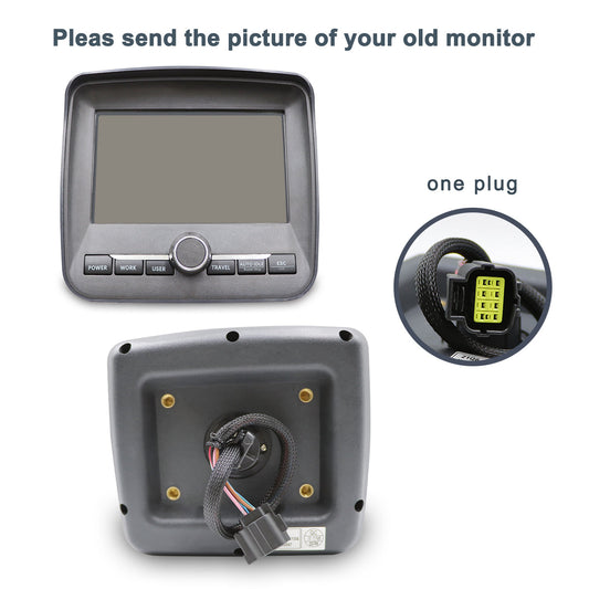 21Q6-30104 21Q6-30400 Hyundai Excavator Monitor Gauge Cluster for R-9 R220LC-9S