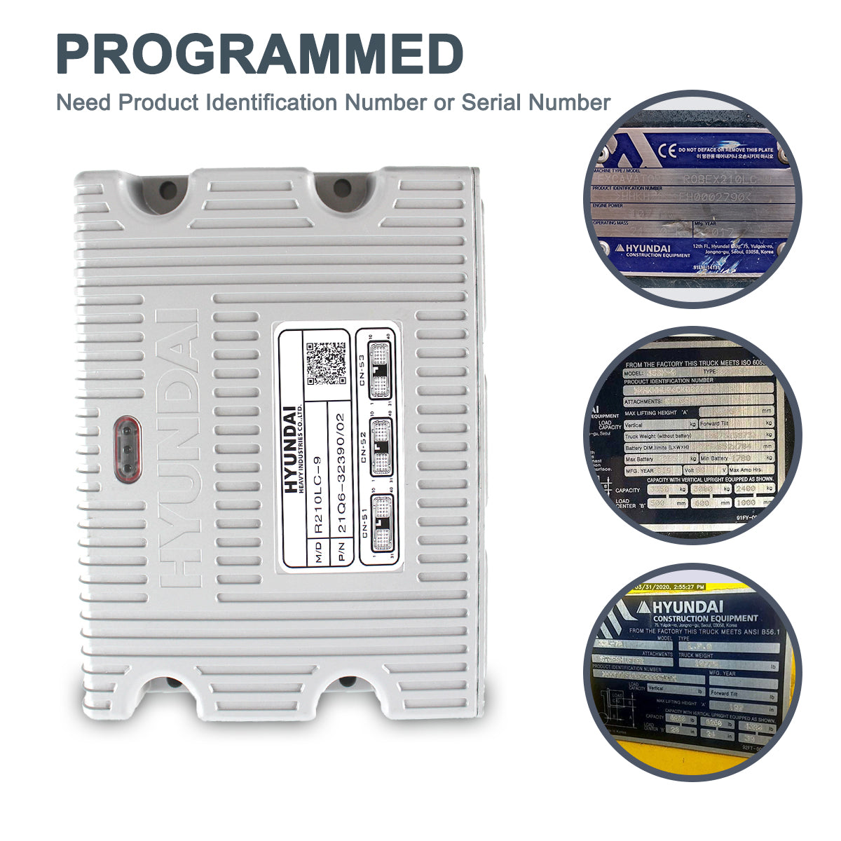 21Q6-32390 CPU Controller Hyundai RX225LC-9 Excavator