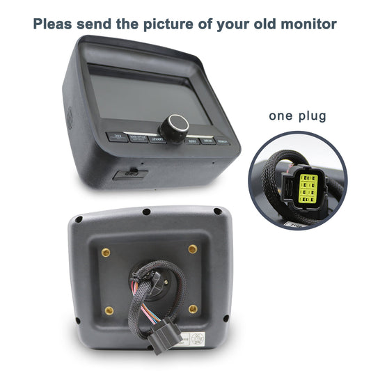 21Q6-33400 Monitor Cluster Gauge for Hyundai R220-9S R480-9 R-9