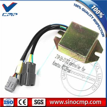21W-06-21712 Excavator Throttle Controller For Komatsu PC60-7 PC70-7 PC75UU-3