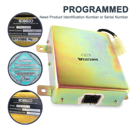 2480U371F4 Kobelco Excavator SK150 SK200 SK210 SK330 CPU Control Panel