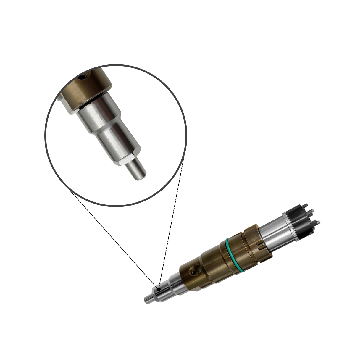 2897320 2894829 Fuel Injector with Tube for Cummins ISX15 Engine