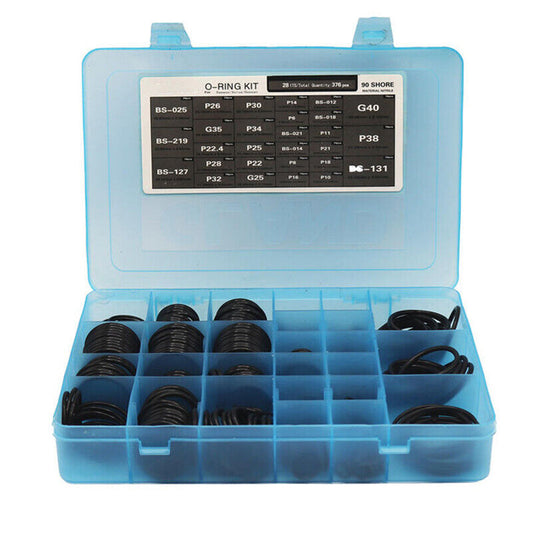 376PCS O-Ring Box for Volvo EC140 EC210 EC460 Excavator
