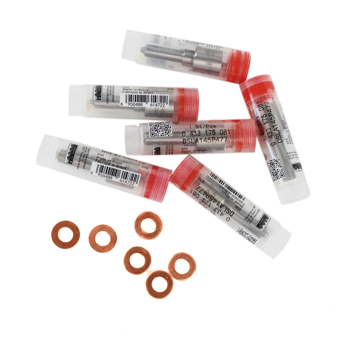 6PCS Fuel Injector Nozzles 3930324 for Cummins Engine 5.9L