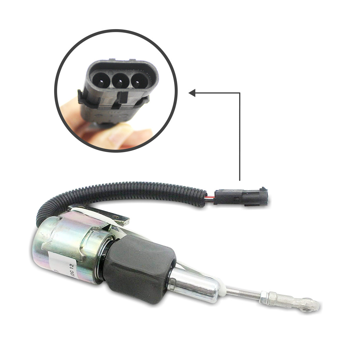 3932529 SA-4756-12 12V Stop Shut Off Solenoid Valve for Cummins 4BT/6BT Engine