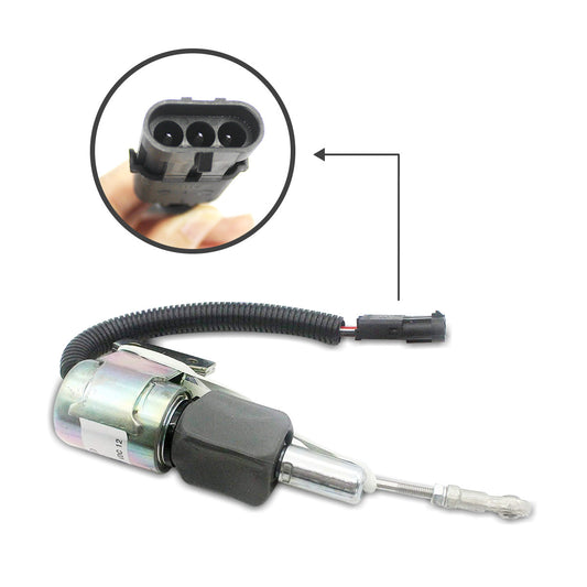 3932529 SA-4756-12 12V Stop Shut Off Solenoid Valve for Cummins 4BT/6BT Engine