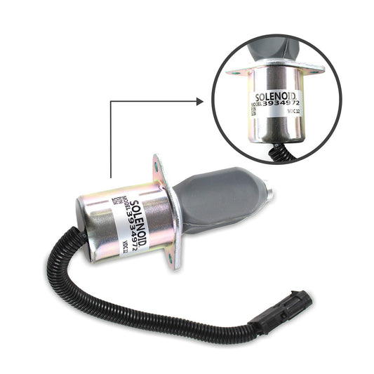 3934972 1753ES-12A6UC3B1S1 Stop Solenoid Valve for Cummins Engine
