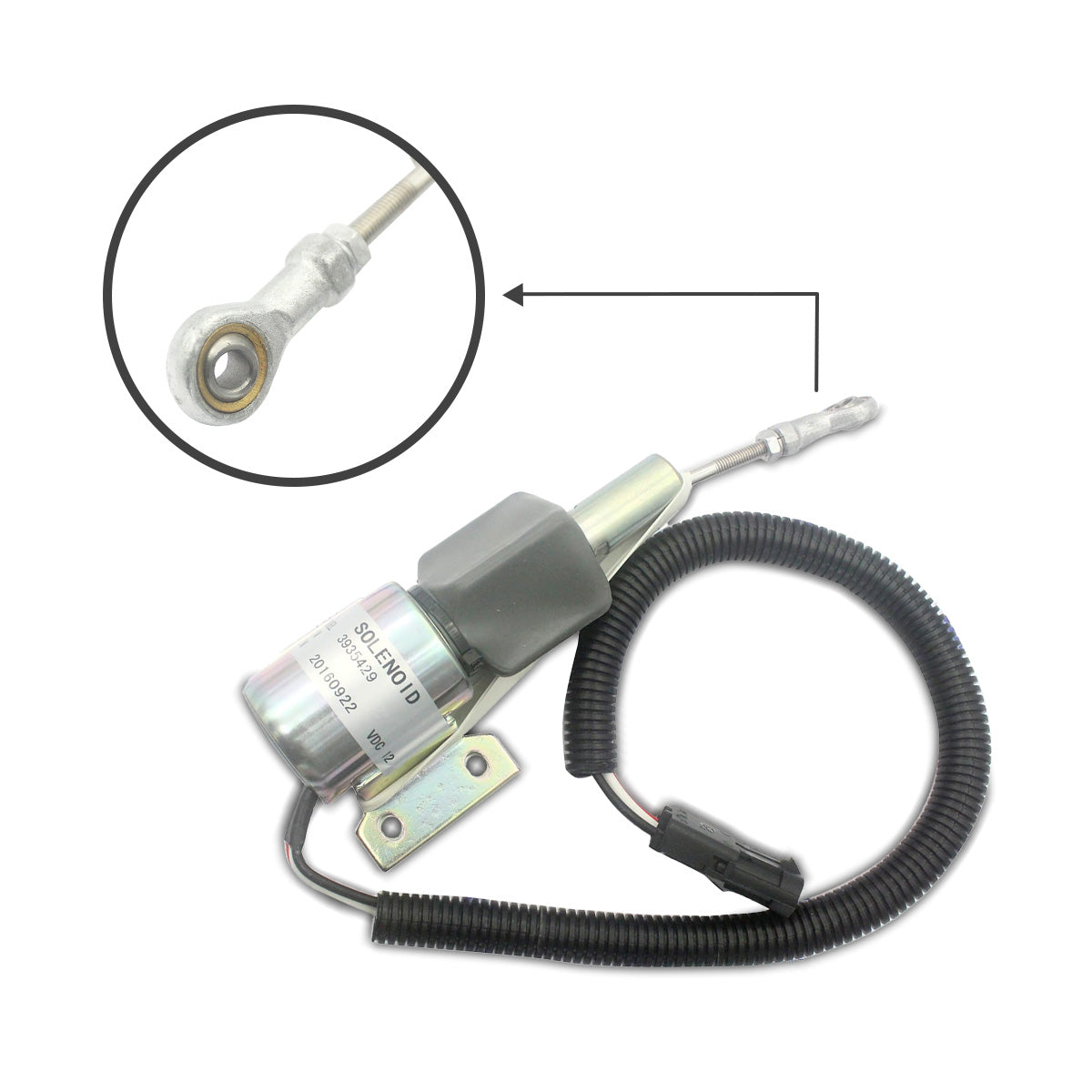 3935429 SA-4755-12 Fuel Shutdown Solenoid for Cummins 6BT 5.9L Engine