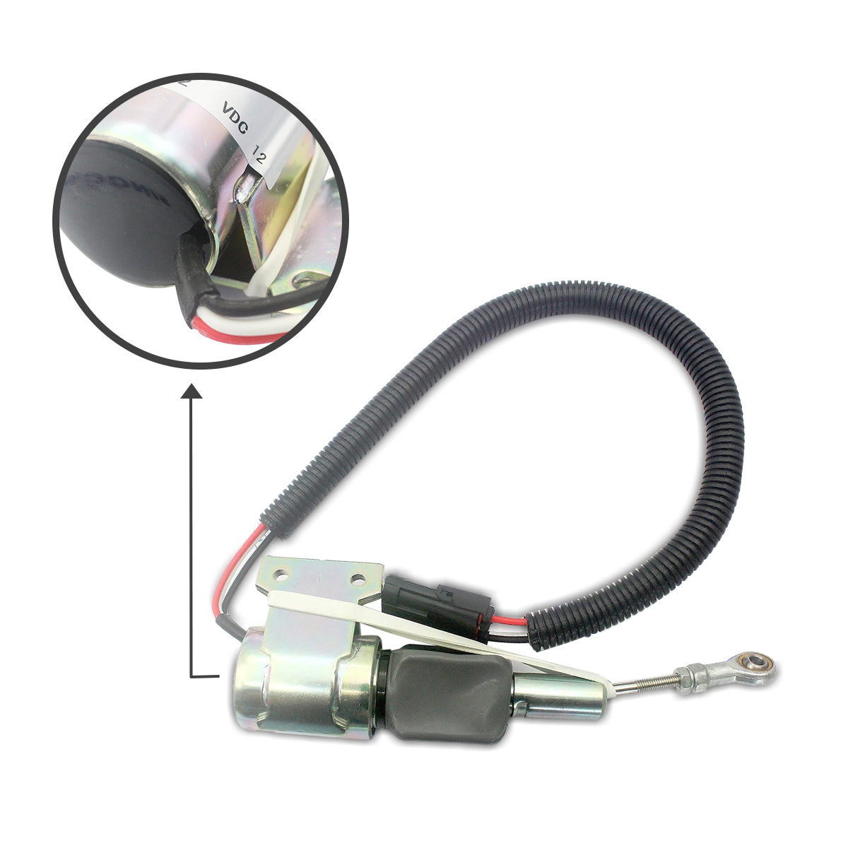 3935429 SA-4755-12 Fuel Shutdown Solenoid for Cummins 6BT 5.9L Engine