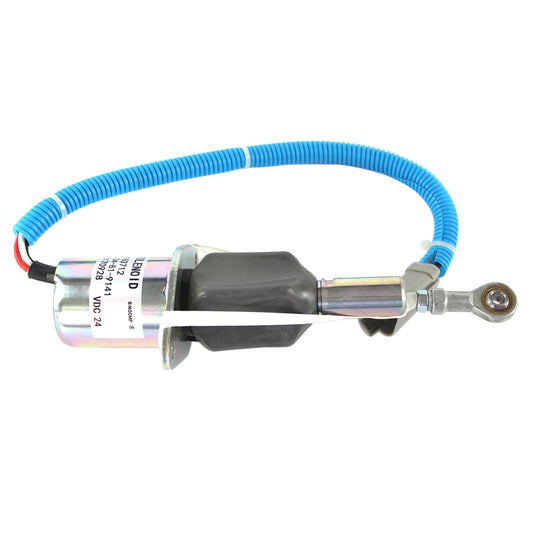 4063712 6743-81-9141 12V/24V Fuel Shutoff Solenoid for Komatsu WA380-5 PC300-7