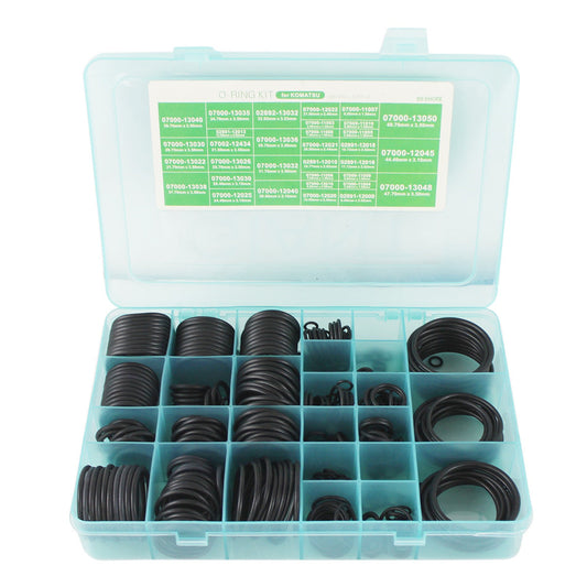435PCS O-Ring Box Gaskets Seal Kit for Komatsu PC200 PC300 Excavator