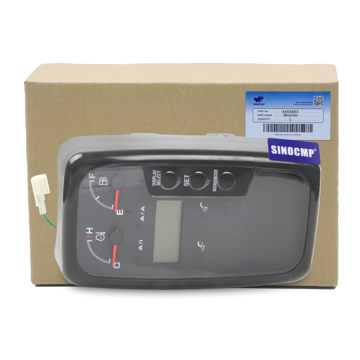 4450853 Monitor Gauge Cluster for Hitachi Excavator ZX120 ZX200 ZX135US