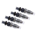 4PCS Fuel Injector 1C010-53010 for Kubota V3 V3300 V3600T V3800 Engine