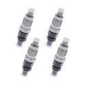 4PCS Fuel Injector 1C010-53010 for Kubota V3 V3300 V3600T V3800 Engine