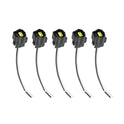 5PCS Solenoid Valve Harness Plug Connector for Kobelco Excavator SK200-8 SK200-6E