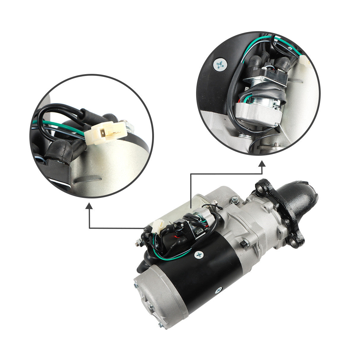 600-813-9322 6008139320 Starting Motor for Komatsu S6D125E SA6D125E SA6D140E