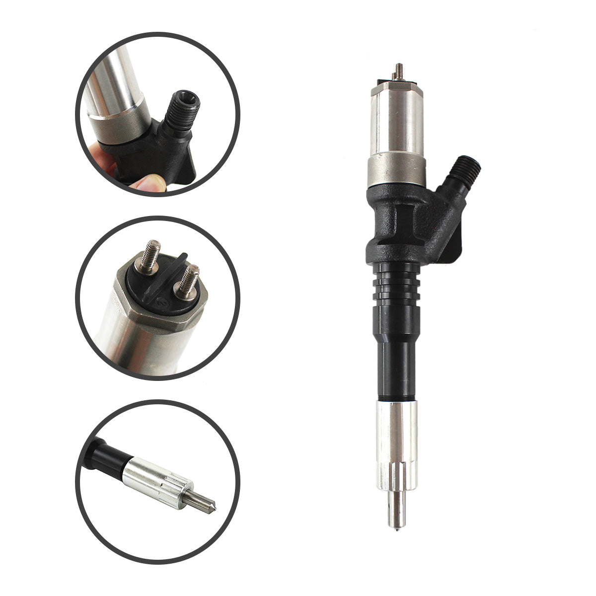 6156-11-3300 Fuel Injector for Excavator PC400-7 PC400LC-7 6D125