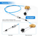 Manual Throttle Cable 2m Throttle Accelerator Cable for Excavator Mixer