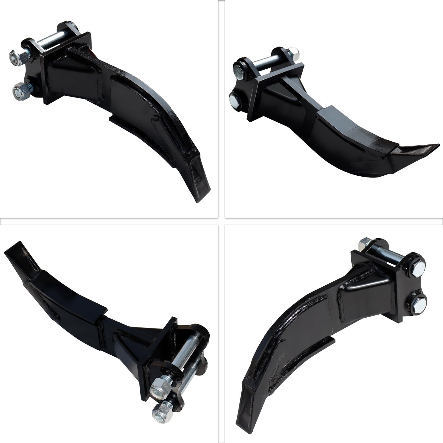 Mini Excavator Accessories Ripper, Single Hook Backhoe, Span: 3.54in,Hole Diameter: 0.98in,Center Wheelbase: 3.46in, Suitable for Mini Excavators for 1 to 1.5 Tons