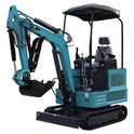1.8 ton mini excavator. Equipped with a KubotaEngine for robust power. Shipped from the United States
