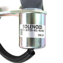 6735-81-9140 Shutdown Solenoid Valve for Cummins S6D102E SA6D102E Engine