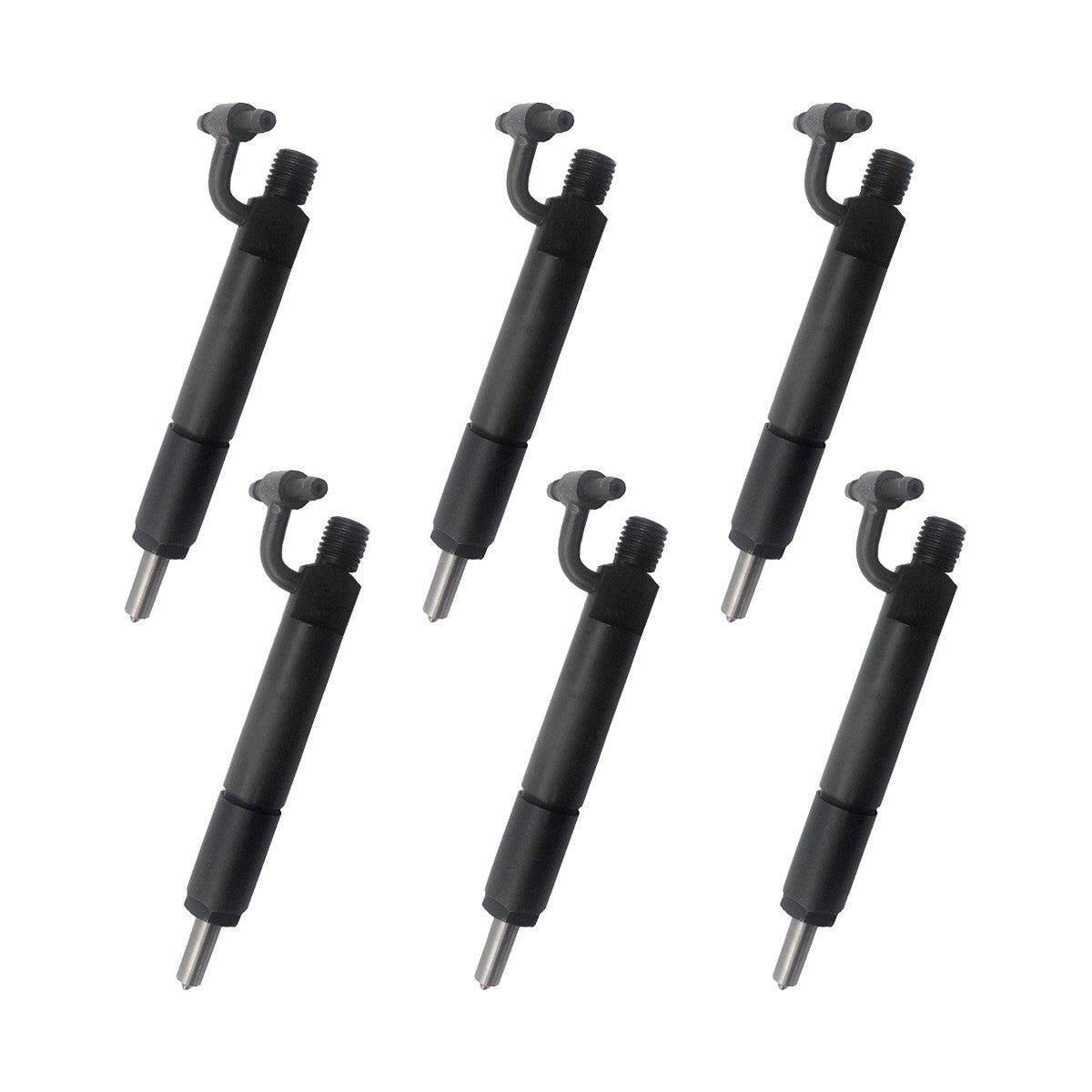 6PCS Fuel Injectors 6207-11-3100 for Komatsu 4D95L/SA6D95L Engine