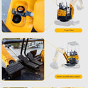 1.8Ton Hydraulic Crawler Mini Excavator with Hydraulic Pump and Thumb Garden Yard for Home Garden Use