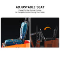 Mini Excavator with 13.8HP Kubota Diesel Engine, 1.1 Ton Mini Crawler Excavator Machine with 2698lbf Digging Force, Mini Digger for Construction Farm Garden with Adjustable Seat