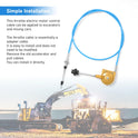 Manual Throttle Cable 2m Throttle Accelerator Cable for Excavator Mixer