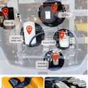 1.8Ton Hydraulic Crawler Mini Excavator with Hydraulic Pump and Thumb Garden Yard for Home Garden Use