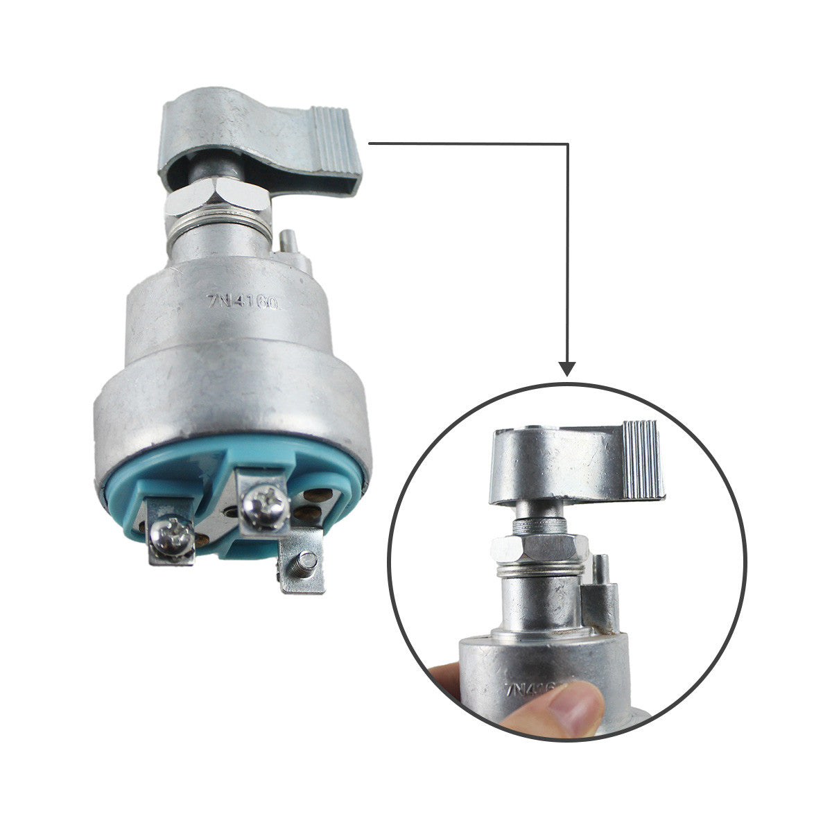 7N-4160 3 Pins Ignition Switch for CAT Machines
