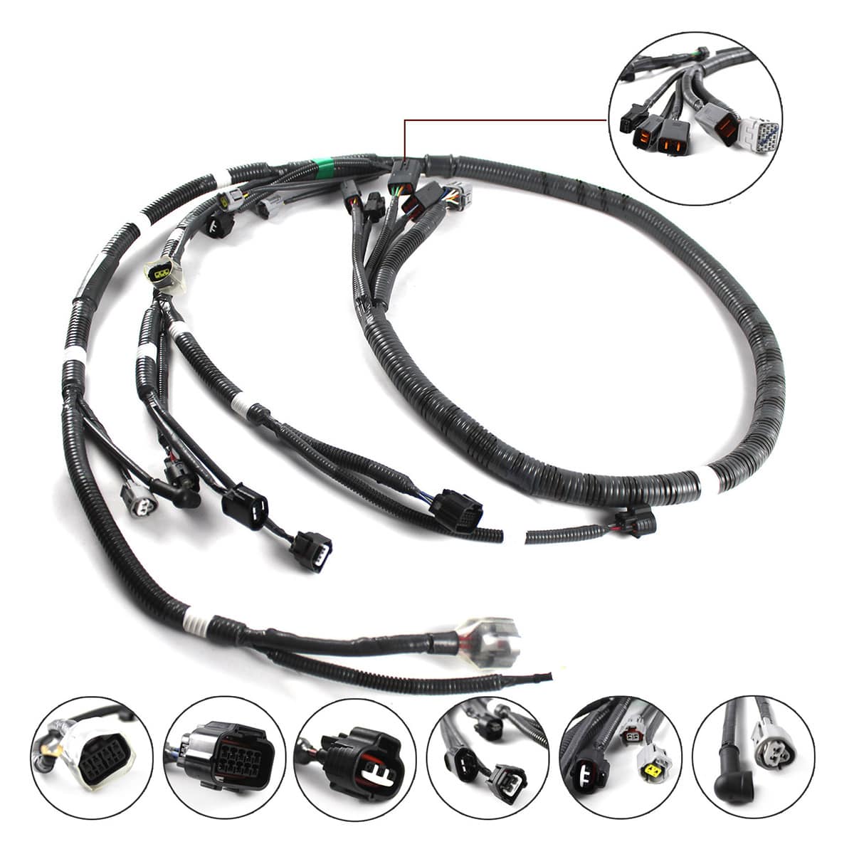 87597922 4HK1 Engine Wire Harness for CX210B