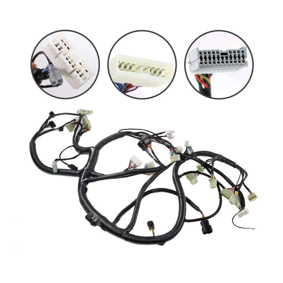 Cab Main Wiring Harness 530-00411 for Doosan Daewoo DX340 Excavator