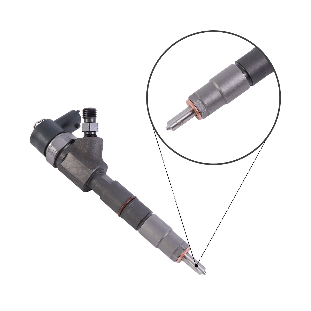 Fuel Injector 32K6100011 32K61-00011 0445110610 for Mitsubishi Engine D04EG