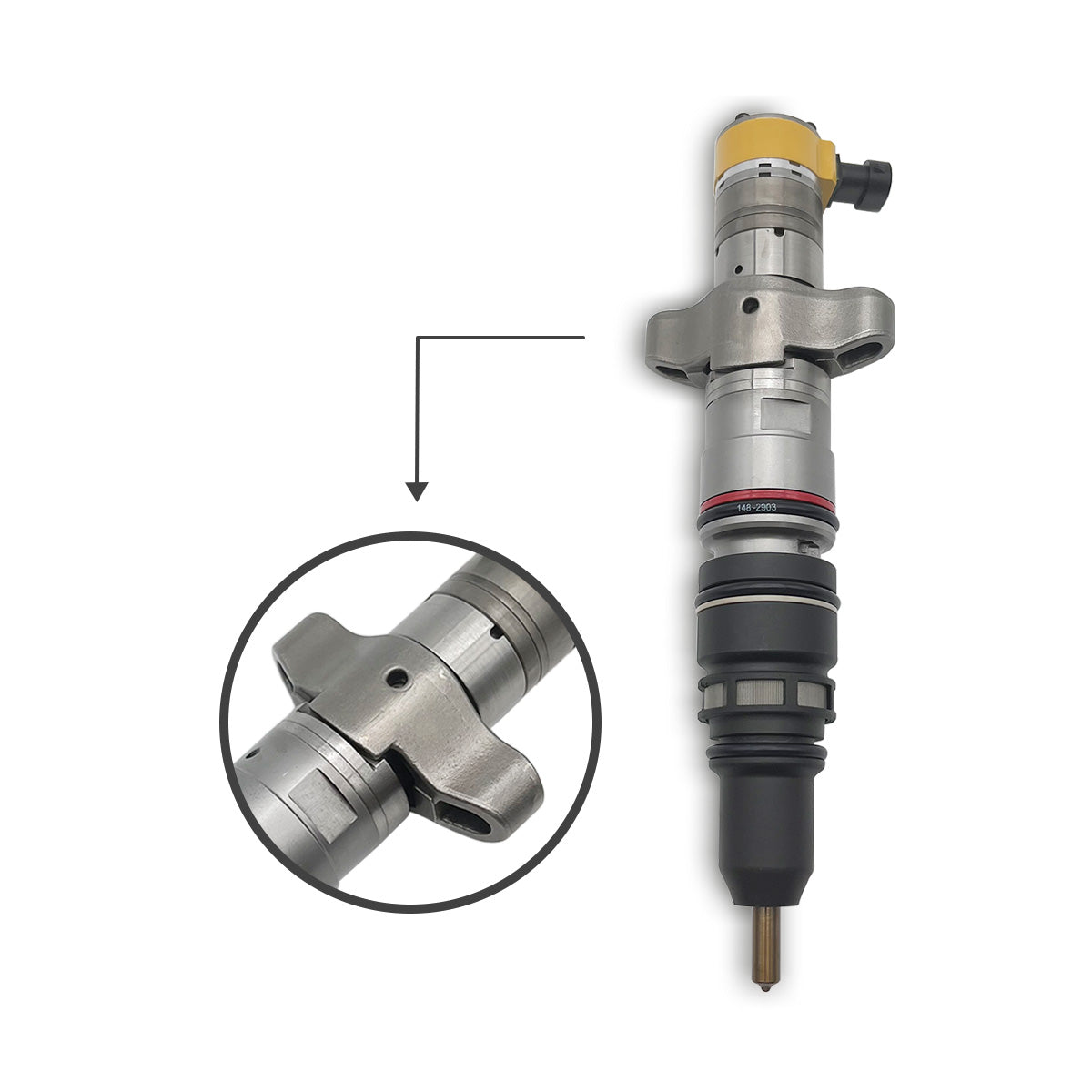 20R-8057 295-1408 Fuel Injector for Caterpillar CAT C7 Diesel Engine