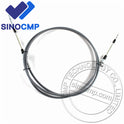 Fuel Control Throttle Cable PC200-5 3.2M/126inch Excavator Motor Cable for Komatsu PC200-5 BeyondParts