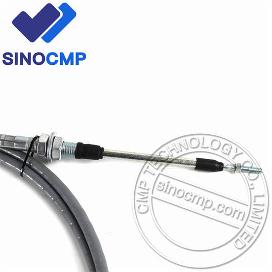 Fuel Control Throttle Cable PC200-5 3.2M/126inch Excavator Motor Cable for Komatsu PC200-5 BeyondParts