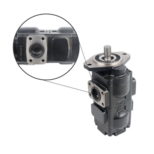 Hydraulic Pump 20/925586 20925586 for JCB Backhoe Loader 1400B 1550B 1600B 29/23 CC/REV