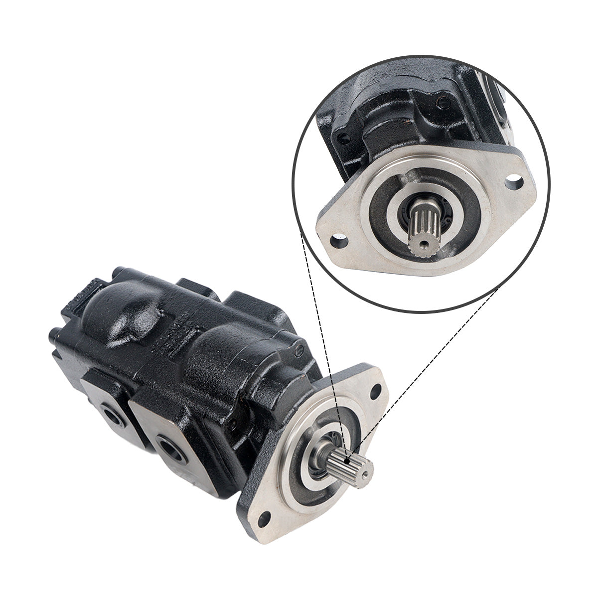 Hydraulic Pump 20/925586 20925586 for JCB Backhoe Loader 1400B 1550B 1600B 29/23 CC/REV