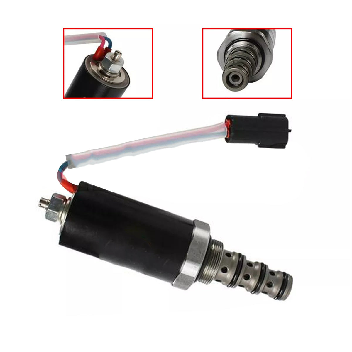 Hydraulic Pump Solenoid Valve KWE5K-20/G24D07-T for Kato HD820 Excavator