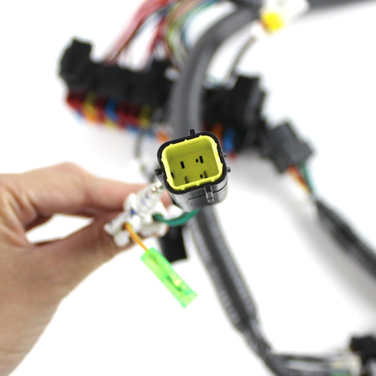 Fuse Box Wiring Harness For D6D Engine Connector Cable Volvo Excavator