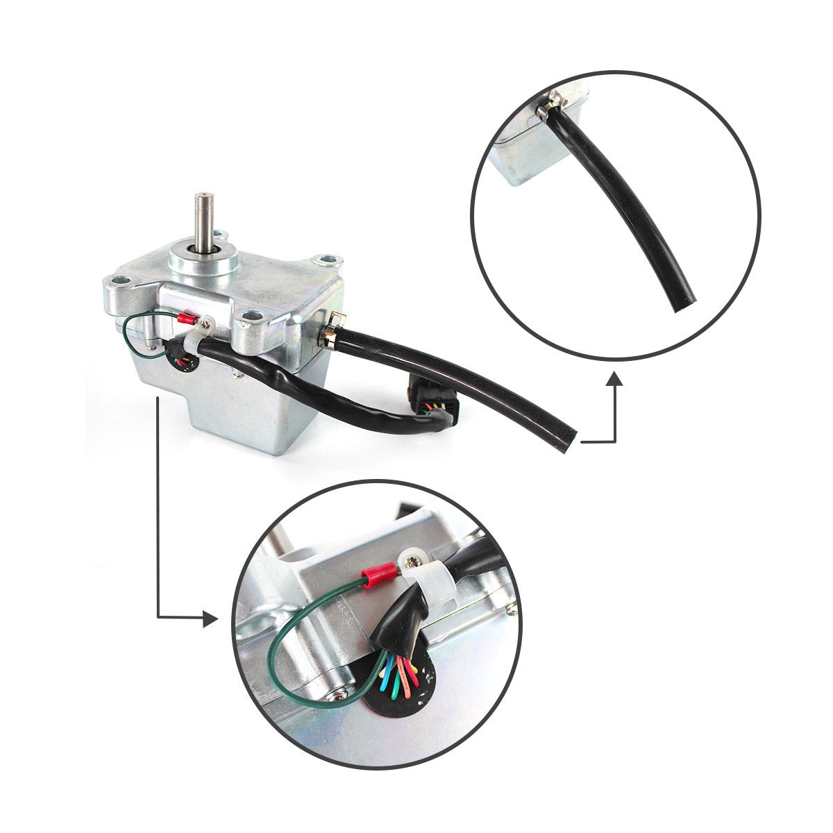 KHR1713 Throttle Motor With 9 Pins for Sumitomo Excavator SH200-A1 SH200-A2