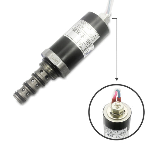 KWE5K-20/G24Y12A YN35V00005F2 Rotating Solenoid Valve for Kobelco SK200-6E