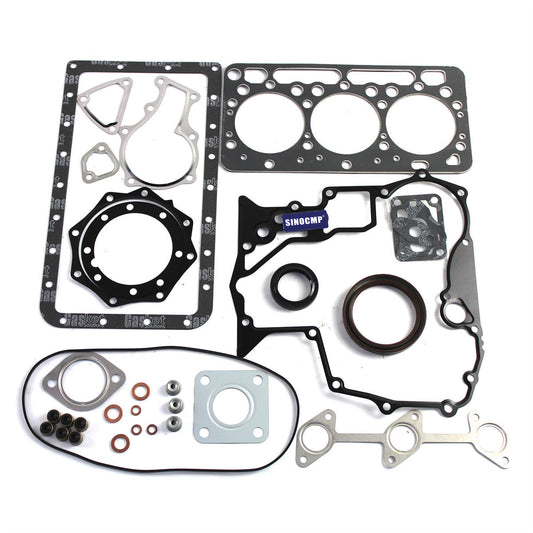 Overhaul Gasket Kit for Kubota Engine D902 Excavator KX41-3 Tractor BX25 Utility Vehicle RTV900